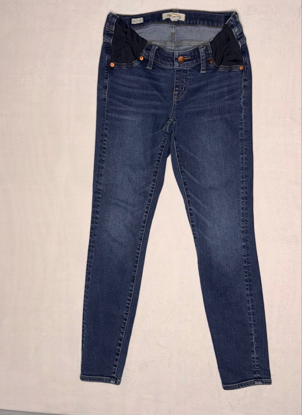 Madewell Blue Jean Maternity Skinny